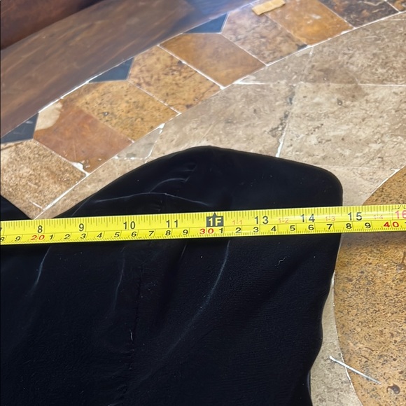 Black Maxi Strapless Gown with Sweetheart Neckline for Cocktail - Picture 8 of 8